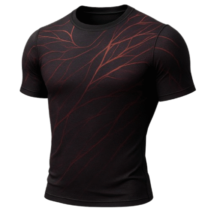 Red Vein Compression Shirt